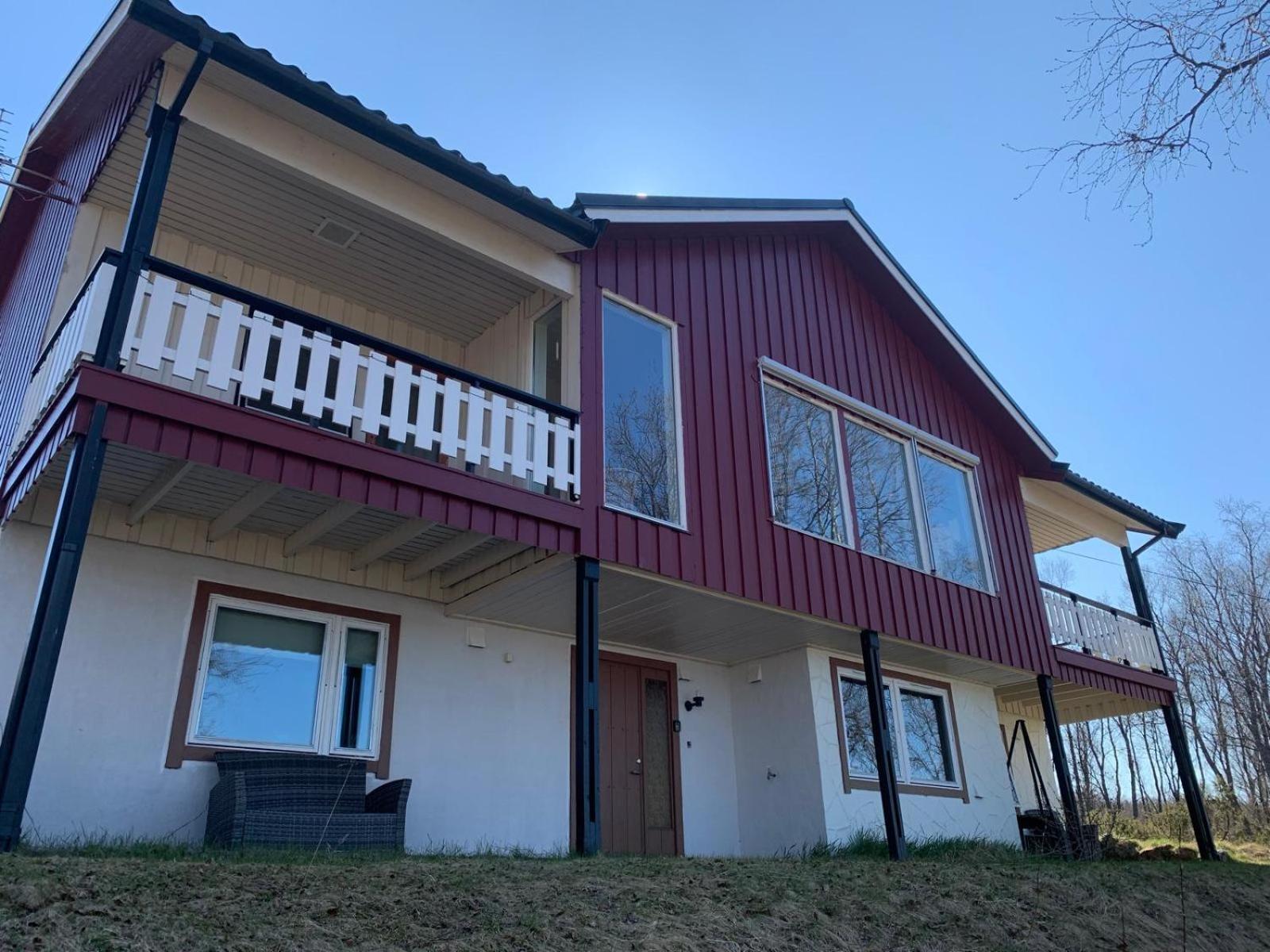 Bed And Breakfast Nordic Horn Brostadbotn ภายนอก รูปภาพ